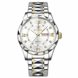 Binbond সম্পূর্ণ সাদা ঘড়ি